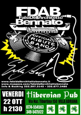 EDOARDO BENNATO , ANTONIO DUBOIS , FDAB-FALSIDELLARCHITETTOBENNATO , COVER BAND , COVER BAND EDOARDO BENNATO , COVER BAND UFFICIALE DI EDOARDO BENNATO , COVER BAND UFFICIALMENTE RICONOSCIUTA DA EDOARDO BENNATO , EDOARDO BENNATO COVER BAND , EDOARDO BENNATO COVER BAND UFFICIALE , TRIBUTE BAND , TRIBUTE BAND UFFICIALE , TRIBUTE BAND UFFICIALMENTE RICONOSCIUTA DA EDOARDO BENNATO , TRIBUTE BAND EDOARDO BENNATO , EDOARDO BENNATO TRIBUTE BAND , EDOARDO BENNATO TRIBUTE BAND UFFICIALE , UFFICIALMENTE RICONOSCIUTI DA GIORGIO BENNATO , EDIZIONI MUSICALI CINQUANTACINQUE HIBERNIAN PUB